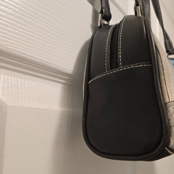 FASHION CITY Women's Graphic Print Shoulder Bag w/Beading - Size Small - Picture 13 of 14